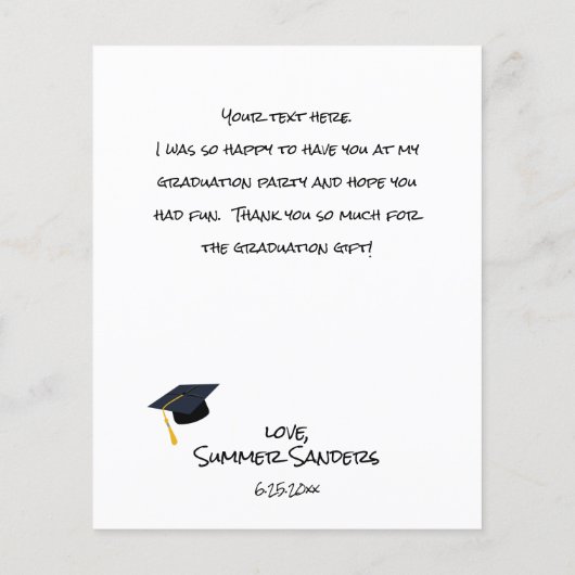 Budget Foto Afstuderen Pet Verticaal W Hartelijk d (Achterkant)