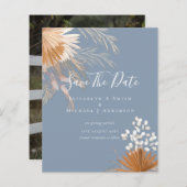 BUDGET Foto Bespaar Data PAMPAS Gras Terracotta (Voorkant / Achterkant)