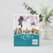 BUDGET FOTO Bespaar data UITNODIGINGEN - Gemengde (Staand voorkant)