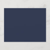 Budget Foto Boho Blauwe Bloem Maand Opsparen de Da (Achterkant)