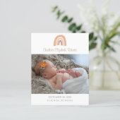 Budget Foto Boho Rainbow Birth koninklijke koninkl (Staand voorkant)