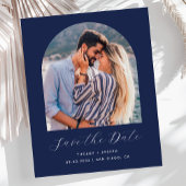 Budget Foto Boog Marine Blauw Save the Date