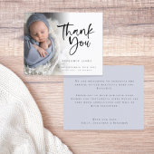 Budget Foto Boy Dank u Aankondiging van de geboort