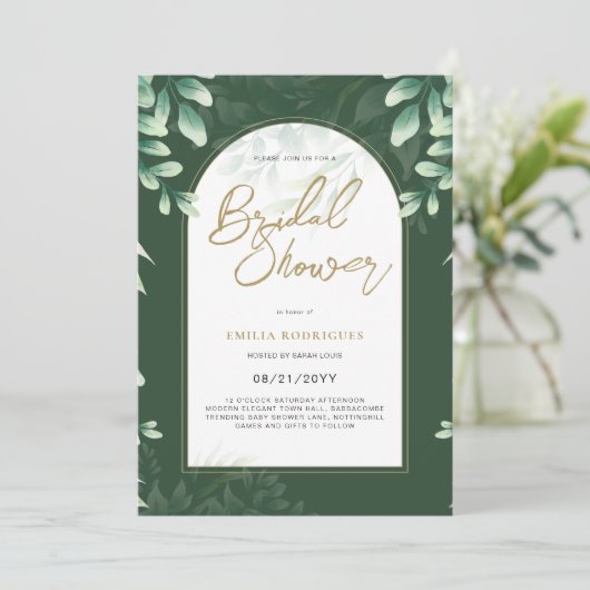 Budget Foto Bruiloft Feest Uitnodiging Rustieke Bl (Staand voorkant)