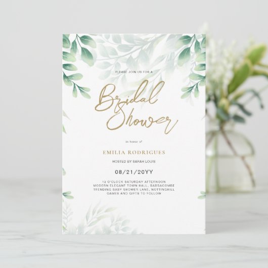 Budget Foto Bruiloft Feest Uitnodiging Rustieke Bl (Staand voorkant)