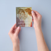 Budget  foto bruiloft flyer (Hand)