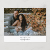 Budget Foto & Calligrafie 14 Mod H Trouwen Flyer (Voorkant)