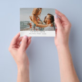 Budget Foto & Calligrafie 3B Mod W Save the Date Flyer (Hand)