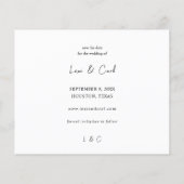 Budget Foto & Calligrafie 5 MOD Save the Date (Achterkant)