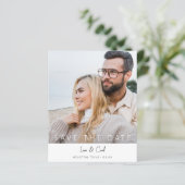Budget Foto & Calligrafie 5 MOD V Save the Date (Staand voorkant)