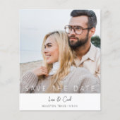 Budget Foto & Calligrafie 5 MOD V Save the Date (Voorkant)