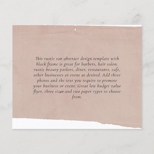 BUDGET Foto Collage AFSTUDEREN Aankondiging Kaarte (Achterkant)