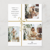 BUDGET Foto Collage Gouden Box Lint Kerstmis (Voorkant)