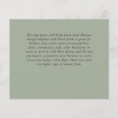 BUDGET Foto Collage GRADUATIE Aankondigingskaarten (Achterkant)