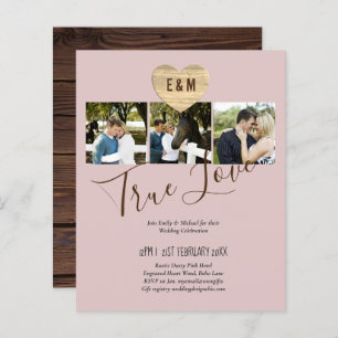 BUDGET Foto Collage Modern Wedding