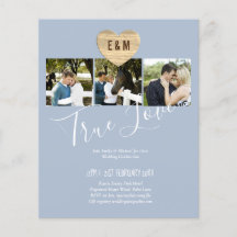 BUDGET Foto Collage Modern Wedding
