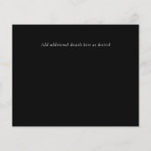 BUDGET Foto collage Save Date Weddenschap Modern (Achterkant)