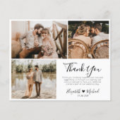 Budget Foto Collage Weddenschap Bedankt Flyer (Voorkant)