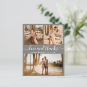 Budget foto Collage Weddenschap Hartelijk dank (Staand voorkant)