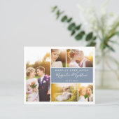 Budget Foto Collage Weddenschap Hartelijk dank (Staand voorkant)