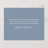 Budget Foto Collage Weddenschap Hartelijk dank (Achterkant)