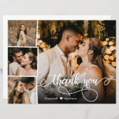 Budget foto Collage Weddenschap Hartelijk dank (Voorkant / Achterkant)