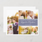 Budget Foto Collage Weddenschap Hartelijk dank (Voorkant / Achterkant)