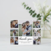 Budget Foto Collage Weddenschap Hartelijk dank (Staand voorkant)