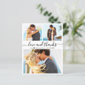 Budget foto Collage Weddenschap Hartelijk dank (Staand voorkant)