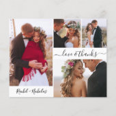 Budget foto Collage Weddenschap Hartelijk dank (Voorkant)