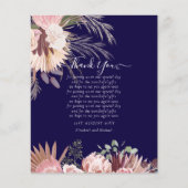 BUDGET Foto Dankkaart Pampas Gras Bruiloft (Voorkant)