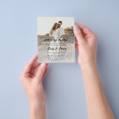 Budget foto Een dag weg repetitie diner Flyer (Hand)