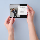 Budget Foto Elegant Wedding Modern Flyer (Hand)