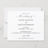 Budget Foto en kalligrafie 14 Mod H Wedding (Achterkant)