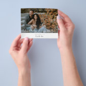 Budget Foto en kalligrafie 14 Mod H Wedding Flyer (Hand)