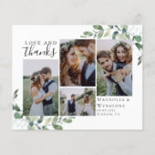 Budget Foto Eucalyptus Weddenschap Hartelijk dank (Voorkant)