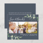 Budget Foto Eucalyptus Weddenschap Hartelijk dank (Voorkant / Achterkant)