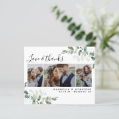 Budget Foto Eucalyptus Weddenschap Hartelijk dank (Staand voorkant)