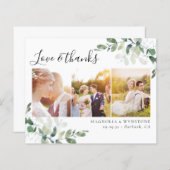 Budget Foto Eucalyptus Weddenschap Hartelijk dank (Voorkant / Achterkant)