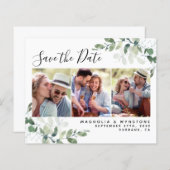 Budget Foto Eucalyptus Weddenschap Opslaan Datum (Voorkant / Achterkant)