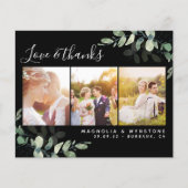 Budget Foto Eucalyptus Wedding Dank u Briefkaart (Voorkant)