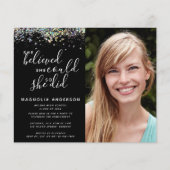 BUDGET Foto Glitter Afstuderen Invision (Voorkant)