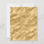 Budget Foto Gouden Script Afstudeeraankondiging (Achterkant)