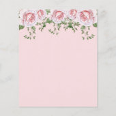 Budget foto Hartverloving Partij Uitnodiging Flyer (Achterkant)