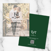 Budget Foto Herfst in Love Green All in One Uitnod