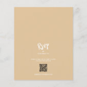 Budget Foto Herfst in Love Wedding Invitting (Achterkant)