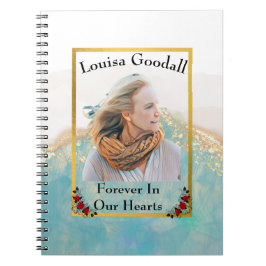 Budget Foto Hoes Funeral of Memorial Gastboek Notitieboek