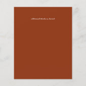 BUDGET FOTO Huwelijk SAVE THE DATES Boho Abstract (Achterkant)