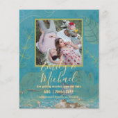 BUDGET FOTO Huwelijk SAVE THE DATES Boho Abstract (Voorkant)