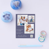 BUDGET Foto Huwelijksuitnodiging Bewaar Datum QR C Flyer (Enkel)